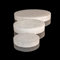 Heimtex Piastra di ricarica selenite 7 cm e 10 cm, disco di selenite, piastra di ricarica in cristallo, disco rotondo selenite in pietra curativa, piastra di ricarica in cristallo, decorazione per la