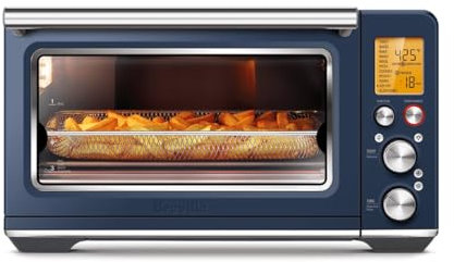 Breville BOV860DBL Smart Horno Freidora de aire y horno de convección, Damson Blue