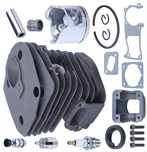 Juego de juntas de pistón de cilindro Gubeter, para motosierras para Husqvarna 340 345 346Xp 350 351 353, 503869971, 503 89 44-01, 503 86 25-01