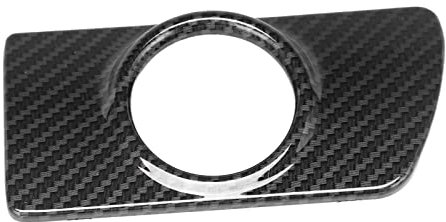 JORAsa Air Vent Dashboard Frame Single Manometer Carbon Print Style Ersatz für Opel Astra H Rechtslenker