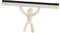 Zerodeko De De Plástico Mango Forma De Herramienta De Limpieza Para Espejos Ventanas y Azulejos Limpieza Sin Rayones Color Blanco