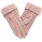 vislivin Handschuhe Damen Winter Warm Handschuhe Touchscreen Handschuh mit Gefütterte Rosa S 1