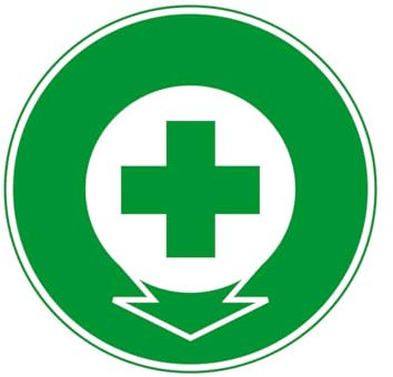 E600 - Apotheke - Schild und Sicherheits- & Evakuierungsbeschilderung - Abmessungen nach Wahl- Norm ISO 7010