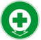E600 - Apotheke - Schild und Sicherheits- & Evakuierungsbeschilderung - Abmessungen nach Wahl- Norm ISO 7010