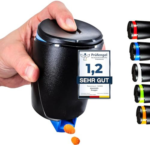 RUDFUZ Dispensador 9oz Mantenga los Dedos dispensador Limpio del Bocado para los Cacahuetes bajo 0,7 anacardos