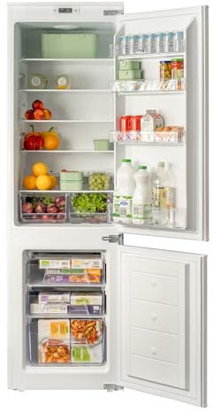 SIA C-TTRFF101 70/30 Integrated Fridge Freezer, Twin Thermostat, Interior Light