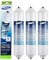 DA29-10105J Fridge Freezer Water Filter, Compatible For Samsung，DA29-10105J DA99-02131B HAFEX/EXP American Style DA2010CB(3PCS)