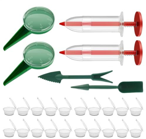 Uoqpty Épandeur de – Engrais de Jardin – Gadgets de Jardinage manuels pour Carottes, navets, laitue, légumes