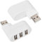 Porte Hub USB USB 2.0 Ruota Splitter Un Hub per PC Notebook Laptop White Multi Port Hubsultly Connector High High (WHITE)