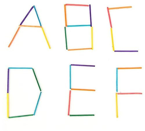 Veemoon Bunte Holzstäbchen 1000 Stück Aus Holz 5cm Lang Mehrfarbig Selbstgemacht Bastelmaterial Für Kinder Und Jugendliche Zum Modellieren Und Skulpturen