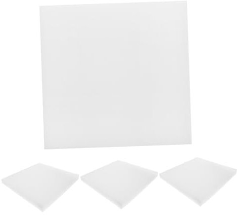 Yardwe 4 Stück Quadratische Pflanzenzubehör für Gewächshaus Gemüsegärtnerei ohne Erde für Pflanzenanzucht und Raumsparlösungen