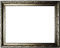 Barockrahmen Silber fein verziert 335 ARG, Leerrahmen 61x91 cm