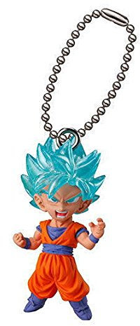 Dragon Ball Super Gashapon UDM The Best 25 SSGSS Son Goku avec porte-clés capsule
