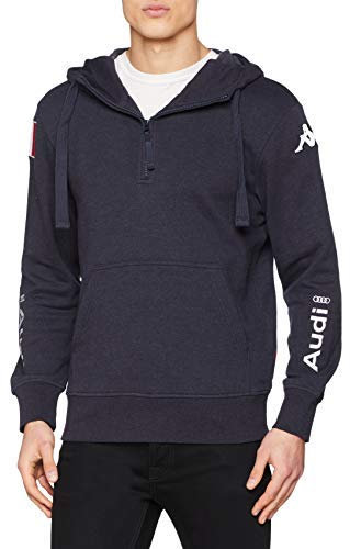 Kappa 6CENTO 629D Fisi Giacca Sportiva, Uomo, Multicolore (Blue Night Mel 940), Medium (Taglia Produttore:M)