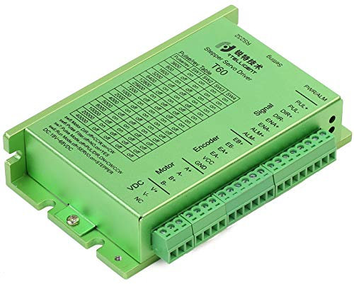 Rtelligent Schrittmotor Treiber T60S Stepper Motor Driver Nema 23 24 Einfacher Servomotor-Controller mit geschlossenem Regelkreis 24-50 V DC