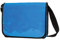 Messenger Bag aus LKW Plane Planentasche Kuriertasche mit Überwurf und optionalem Laptop Inlay Notebook Inlet in vielen Farben von notrash2003 (Cyan)