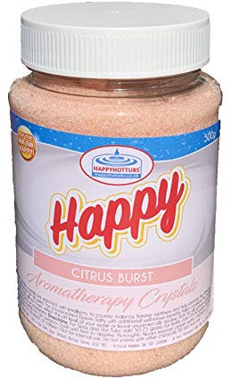 Happy Hot Tubs Spa Aromatherapy Crystals 500g Bath Scent Hot Tub Fragrance Aroma (Citrus Burst)