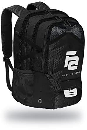 Fit Active Sports Fußballtasche (schwarz)
