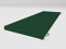 ALOHA Bankauflage Bankkissen für Gartenbank, Gartenschaukel, Gartenmöbel, Terrasse, Rasen, Sitzbank-Kissen Bankpolster Auflage (Dunkelgrün / 120x40x4cm / 1 Stück)