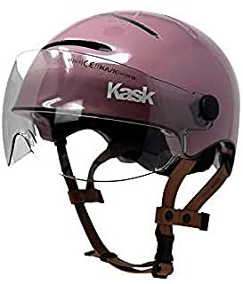 Casque de vélo Urbain avec visière Kask 4 aérations Taille L Rose