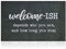 JJUUYOU Large Welcome Mat for Front Door Outside Entryway Funny Doormat Non-Slip Rubber Back Heavy Duty Rugs Black Welcome-ish Low Profile Mats for Entry Patio Shoe Rugs