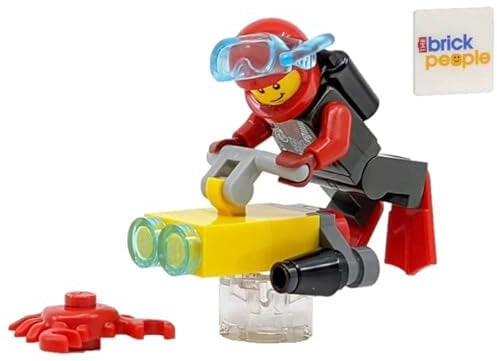 LEGO City: Scuba Diver with Underwater Scooter and Crab