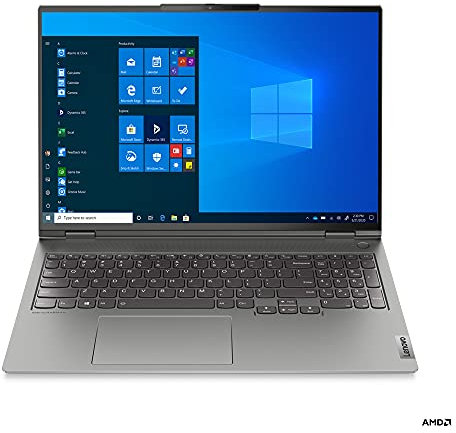 Lenovo ThinkBook 16p Notebook 40.6 cm (16) WQXGA AMD Ryzen 7 16 GB DDR4-SDRAM 512 GB SSD NVIDIA GeForce RTX 3060 Wi-Fi 6 (802.11ax) Windows 11 Pro Grey, 20YM002UUK