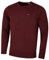 Calvin Klein Mens Crew Neck Sweater - Burgundy - XXL