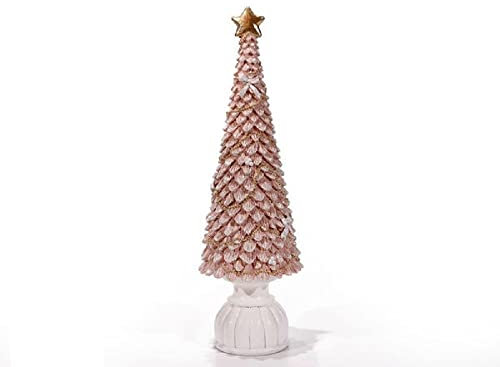 Albero di Natale 35 cm (Rosa)