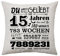 15. Geburtstagsgeschenk für Mädchen Junge Zierkissenbezüge Geschenk für Sie 15 Jahren Geschenke für Tochter Schwester Geschenkidee 15. Geburtstag Deko Kissenbezug 45 x 45 cm (15th)