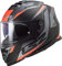 LS2, Integraler Motorradhelm STORM II RACER Matt Titanium Orange, M