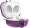 GIOPUEY Rigida Cover Compatibile con Samsung Galaxy Buds FE/Buds Pro/Buds Live/Buds 2/Buds 2 Pro, Clear PC Custodia, Non ingiallente Case Cover - Viola