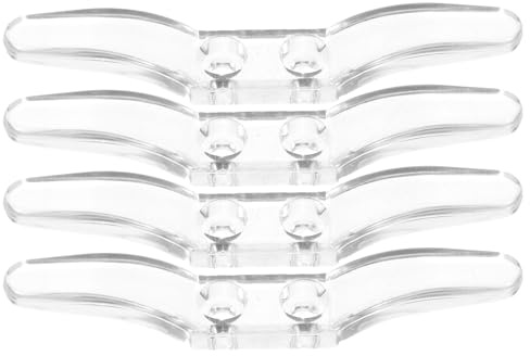 Amosfun Transparenter Schnurwickler FüR Jalousien Und Rollos 4 StüCk Pom Material Mit GroßEr KapazitäT Und PräZiser Positionierung FüR Fensterdekoration Und Heimgebrauch