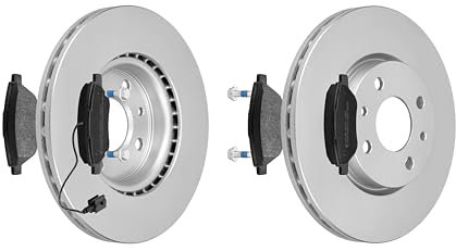 F.BECKER_LINE BREMSSCHEIBEN Ø257MM + BREMSBELÄGE VORNE FÜR FIAT STILO DOBLO