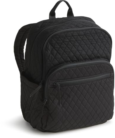 Vera Bradley Damen Bancroft Rucksack Baumwolle Groß, Mondlose Nacht, Einheitsgröße