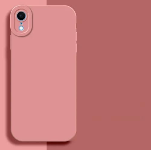 KK KENIK Shockproof Bumper Case Compatible with iPhone XR – Liquid Silicone Case, Luxury Matte Finish with Built-in Camera Protector & Slim Fit Design | Electronics & Gadgets, Pink