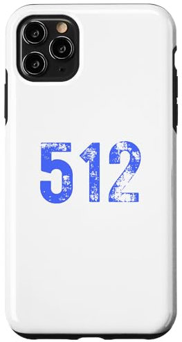 Carcasa para iPhone 11 Pro Max Código de área 512 Austin Texas TX 512