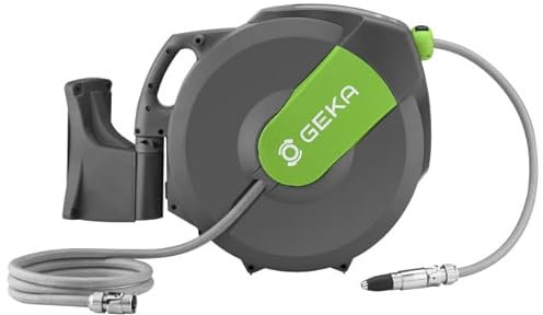 GEKA Plus Caja de manguera de pared (automática, soporte para manguera K25, enrollador) 42.8721.9