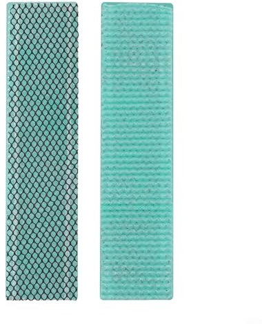 2 almohadillas de filtro de aire acondicionado para Gree y para Midea, filtro de esponja, aire acondicionado, filtros de repuesto (A)