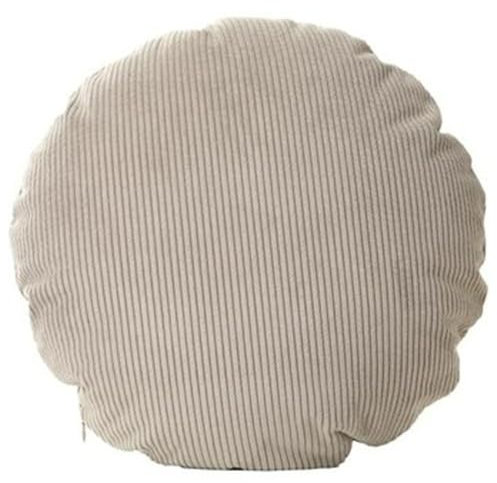 SWJ-swjssb Kissenbezug Rund 45x45 50x50 60x60 Chenille Sofa Kissenbezüge Runder, Zierkissenbezug Dekokissen Sofakissen Kissenhülle Dekorative Weiche Zierkissenbezüge Kissen Bezug(Beige,45 cm (1pc))