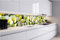 Dimex Küchenrückwand Folie Selbstklebend WEIßE TULPEN 420 x 60 cm | Klebefolie - Dekofolie - Spritzschutz für Küche | Made in EU