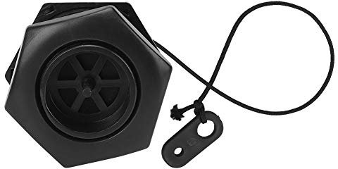 Leichtes PVC-Sechskant-Ablassventil für Yacht, Schlauchboot, Fischerboot, Kajak, Kanu