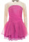 RUNQHUI Bambino Ragazza Vestito Pattinaggio Artistico Body Ginnastica Vestito Danza sul Ghiaccio Allenamento Competizione Spettacolo, rosa acceso, 9-10 Anni