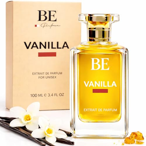 BE PARFUM - Vanilla - 100ml - Extrait de Parfum Unisex - Orientalisch-gourmand - Vanilla – Die Kunst der Verführung - mit 25% Parfümöl – bis zu 12 Stunden langanhaltender Duft