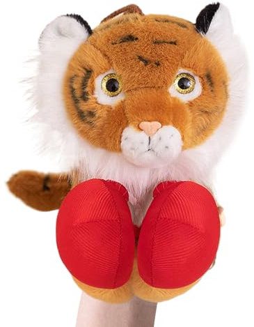 Handpuppen für Kinder, Tierpuppen | Ausgestopfte Geschichte spricht Spielzeug - Interaktives Boxpuppenspielzeug mit einziehbarem Arm für Kleinkinder im Alter von 3+ Klassenzimmer Party Storytelling St