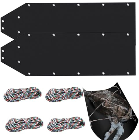 Hirschschlitten | Robuster Spielschlitten - Hirschschleppschlitten, Eisfischer-Schneeschlitten zum Transport von Ausrüstung, Mehrzweckschlitten zum Transport von Hirschjagd, Brennholz, Jagdzubehör
