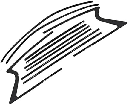 Protection Portiere Voiture Autocollant Extérieur Pour Garniture De Fenêtre Pour Infiniti QX60 2014-2020 Joints Vitres Voiture