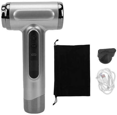 Greensen Sèche-cheveux Portable, Sèche-cheveux Sans Fil avec Batterie Rechargeable USB 15600mAh et Puissance de 200W, pour Voyage Extérieur Utilisation Domestique