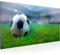 Runa Art Wandbild Fussball 1 Teilig 100 x 40 cm Modern Bild auf Vlies Leinwand Sport Wohnzimmer Schlafzimmer Grün 402412a