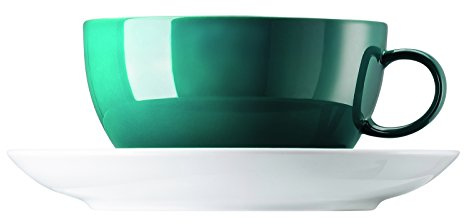 Thomas Sunny Day Seaside Green Cappuccinotasse 2 TLG.